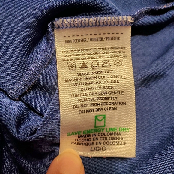 NFL Team Apparel Women's Indianapolis Colts Football Jersey Lace Up Bling Letter - Picture 8 of 10